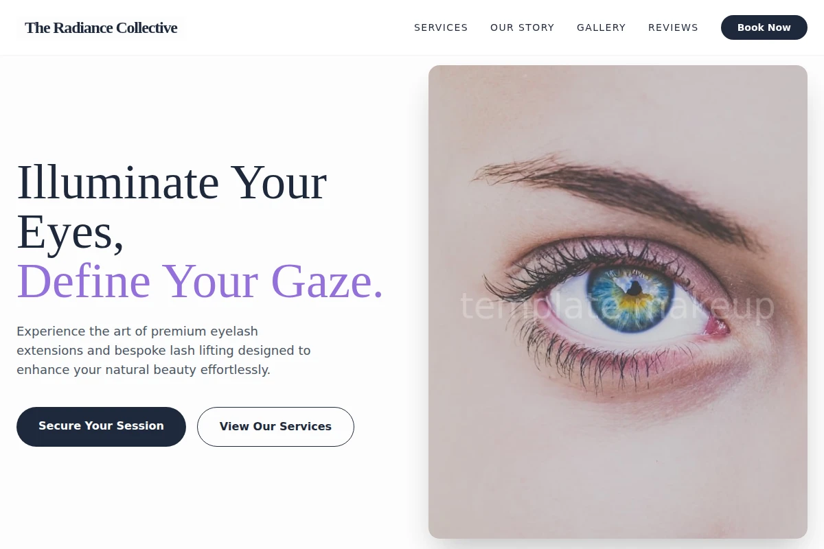 Shimmer Eyelashes