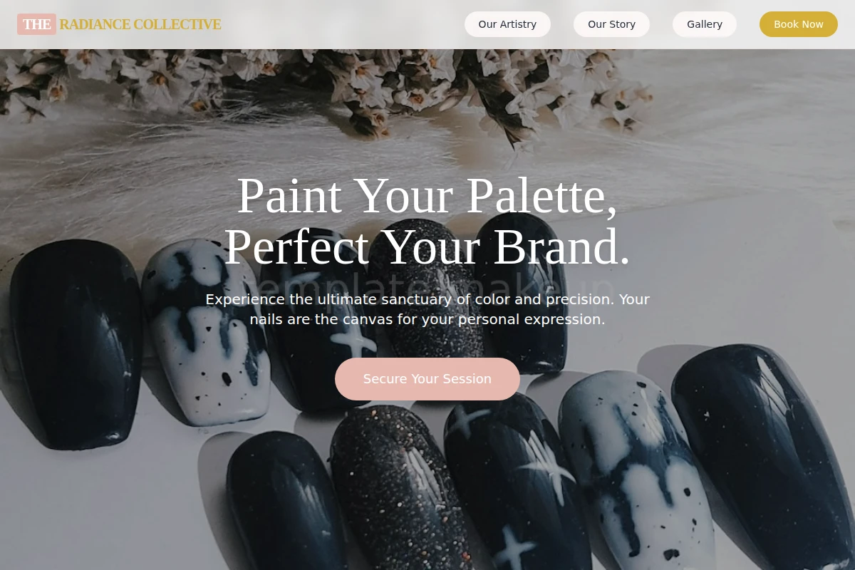 Highlight Nail Art