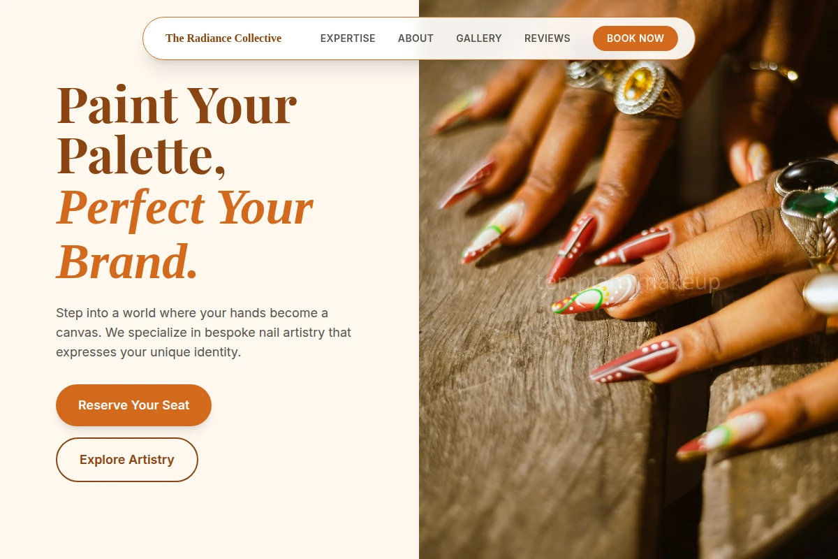 Canvas Nail Art