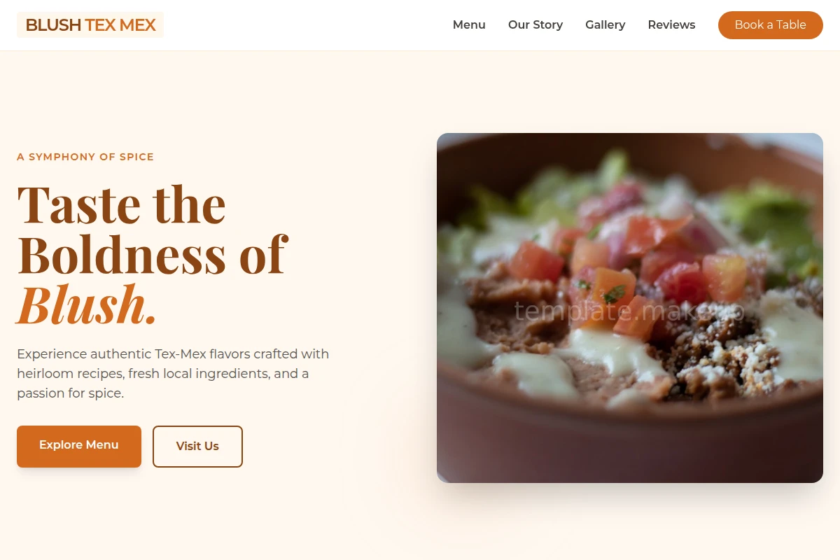 Blush Tex Mex